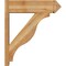 Ekena Millwork Funston Rough Sawn Arts and Crafts Outlooker, Western Red Cedar, 8"W x 28"D x 32"H OUT08X28X32FST03RWR - alternate 3